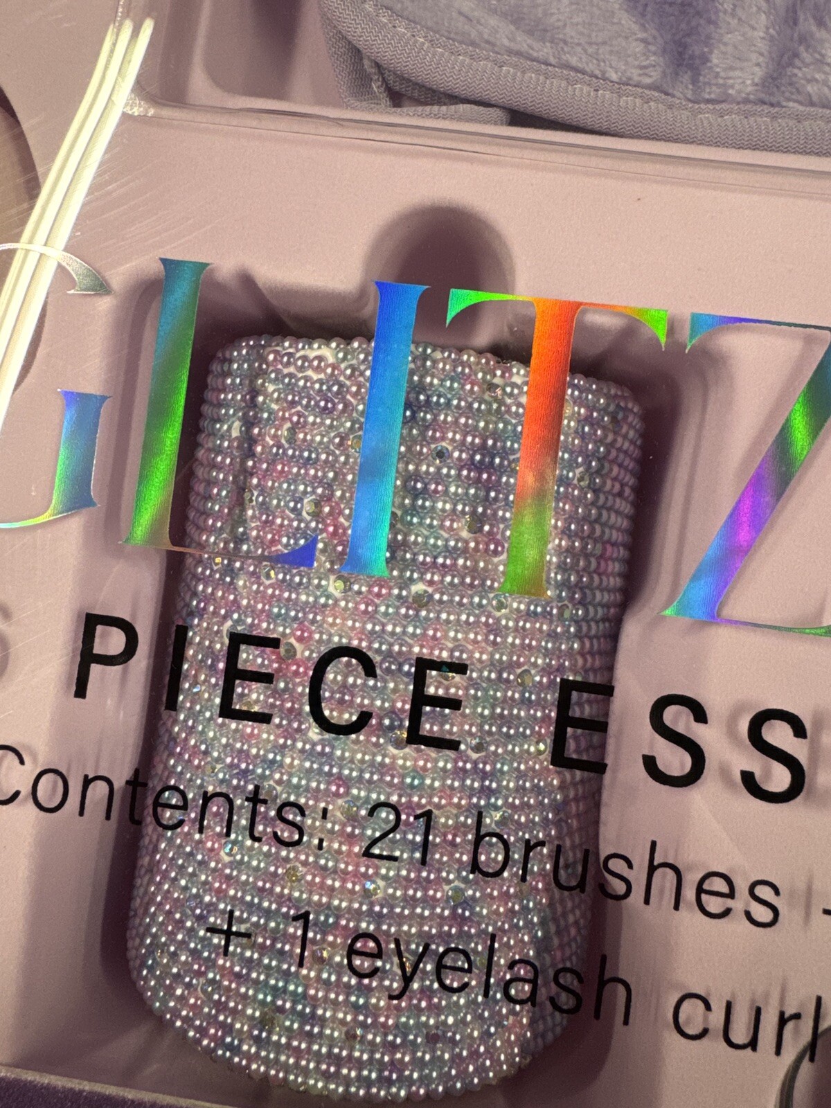 Glitz & Glam Bling Rhinestone Makeup Brushes 26 Piece Set TikTok Viral