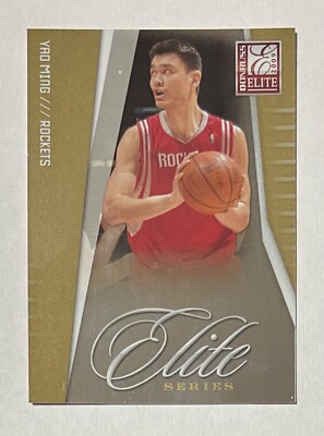 Yao Ming 2009 Panini Donruss Elite Series GOLD Card #10 - 099/100