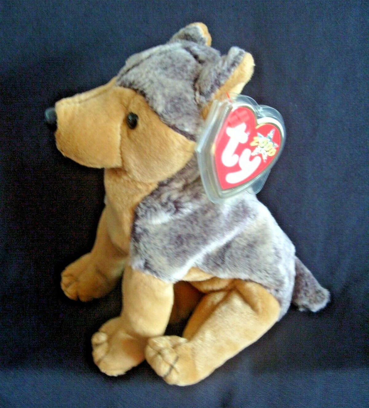 TY BEANIE BABY SARGE - GERMAN SHEPHERD DOG - MINT CONDITION - RETIRED WITH TAGS