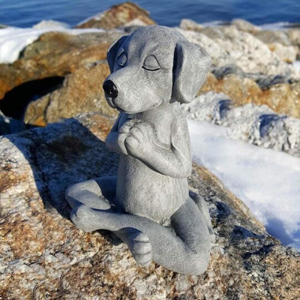 Outdoor Dog Statues
