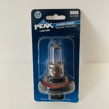 Peak Classic Vision Halogen High/Low Beam Automotive Bulb 9008 12.8V /55W/4.3Amp