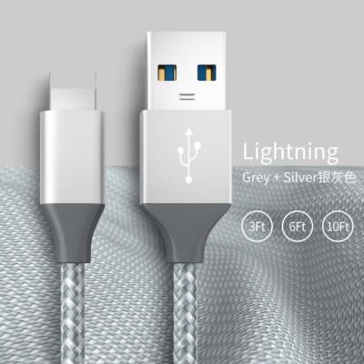 10x Schnell Ladekabel für iPhone 6 7 8 11 12 X XS XR Pro Max Original Apple USB-