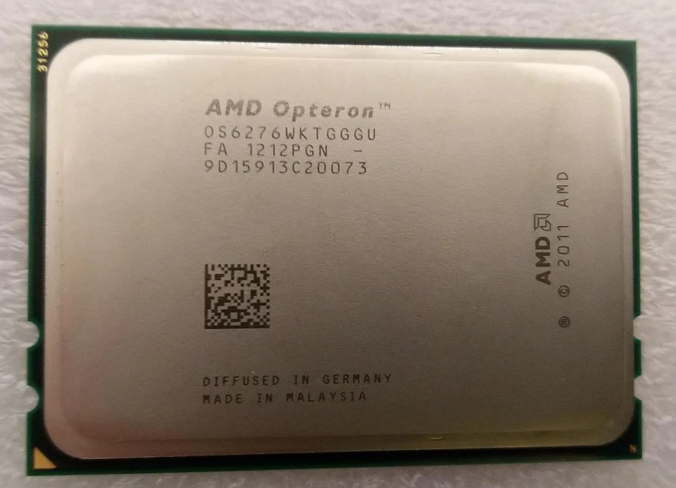 AMD Opteron 6276 CPU Processor OS6276WKTGGGU 2.30 GHz Socket G34 - Image 2 of 2