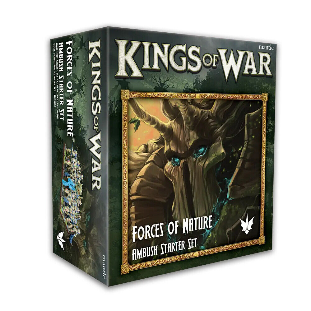 Стартовый набор для засады Kings of War Forces of Nature - Mantic 28mm MGKWN103