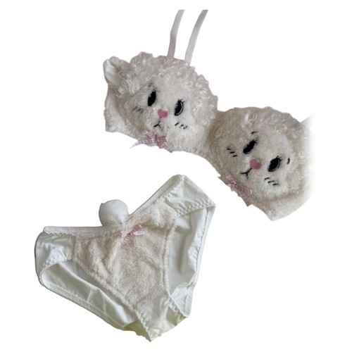 Cartoon Anime Lingerie for Women Funny Sheep Students Girls Underwear Set Gifts - Picture 3 of 11