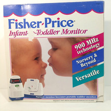 FisherPrice Infant-to-Toddler Monitor 900 MHz Baby Monitor