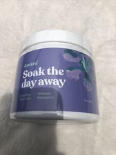 Asutra Soak The Day Away Dead Sea Bath Salts Relaxation 16 oz Lavender Chamomile