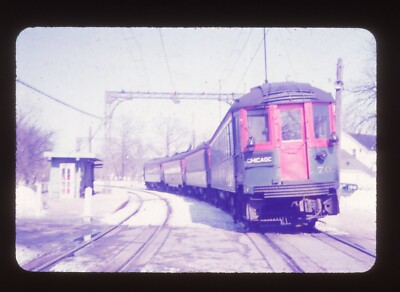 Vintage Blackhawk Filme 35mm Züge Dia Chicago Milwaukee Electric Lines
