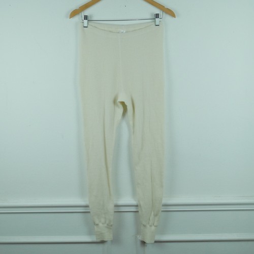 Women's Medium Base Layer Pants Wool Angora Blend Long Underwear Ski Germany