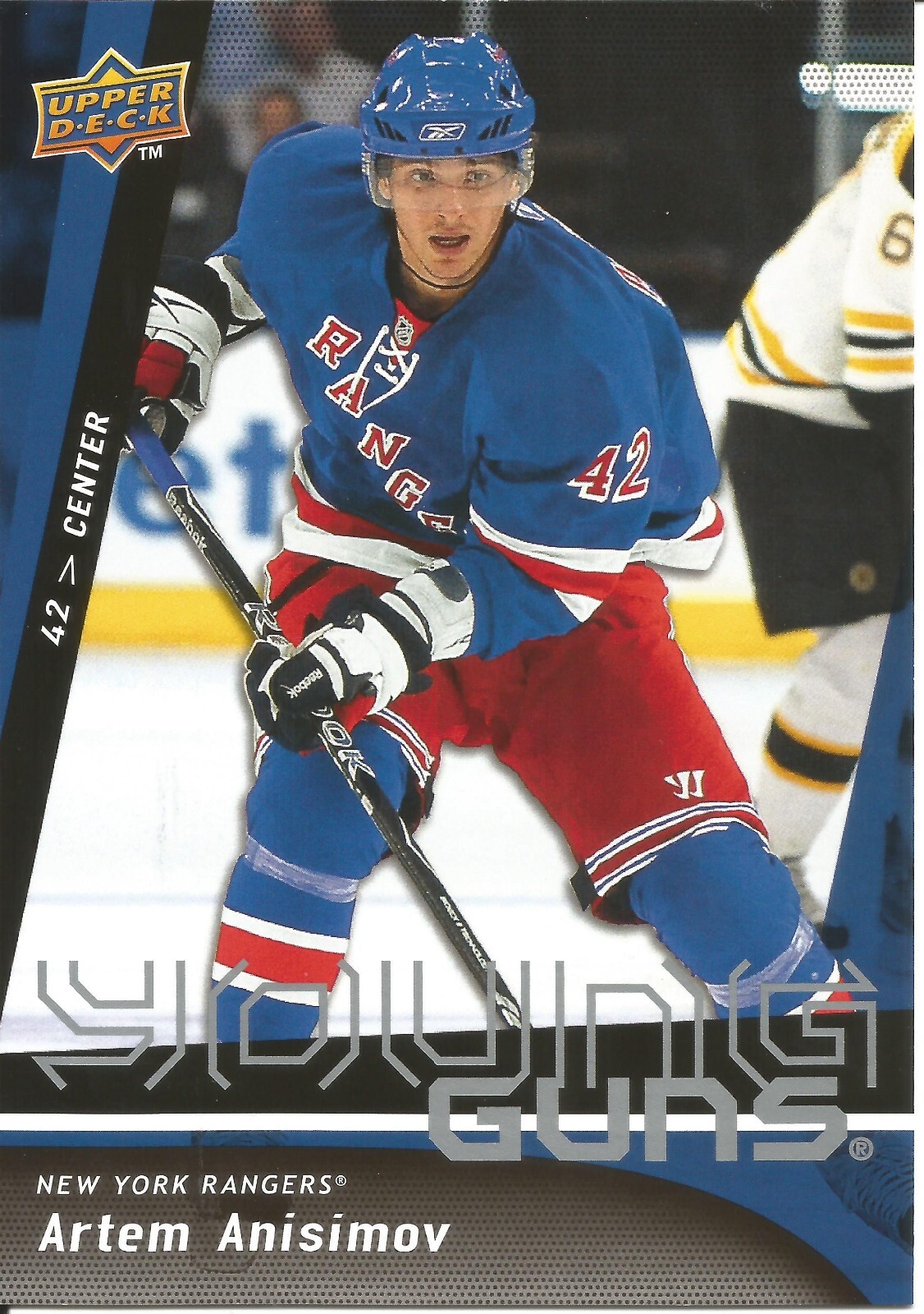 09-10 UD Series 1 Young Guns Oversized Jumbo Artem Anisimov XL-9