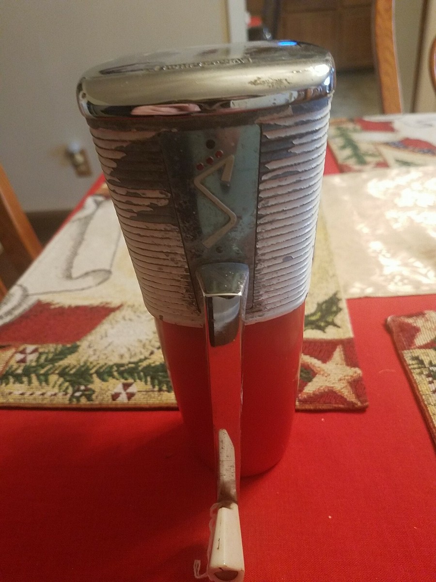 Vintage Swing Away Ice Crusher 1950's 1960's Retro Complete Wall