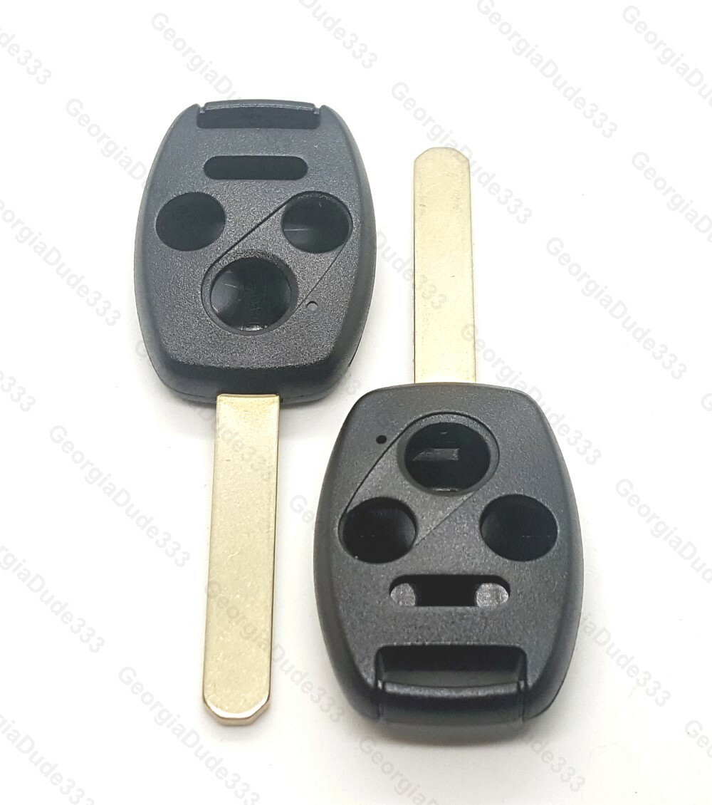 2 Remote Key Fob Shell Pad Case For 2008 2009 2010 2011 2012 Honda Accord - Foto 3