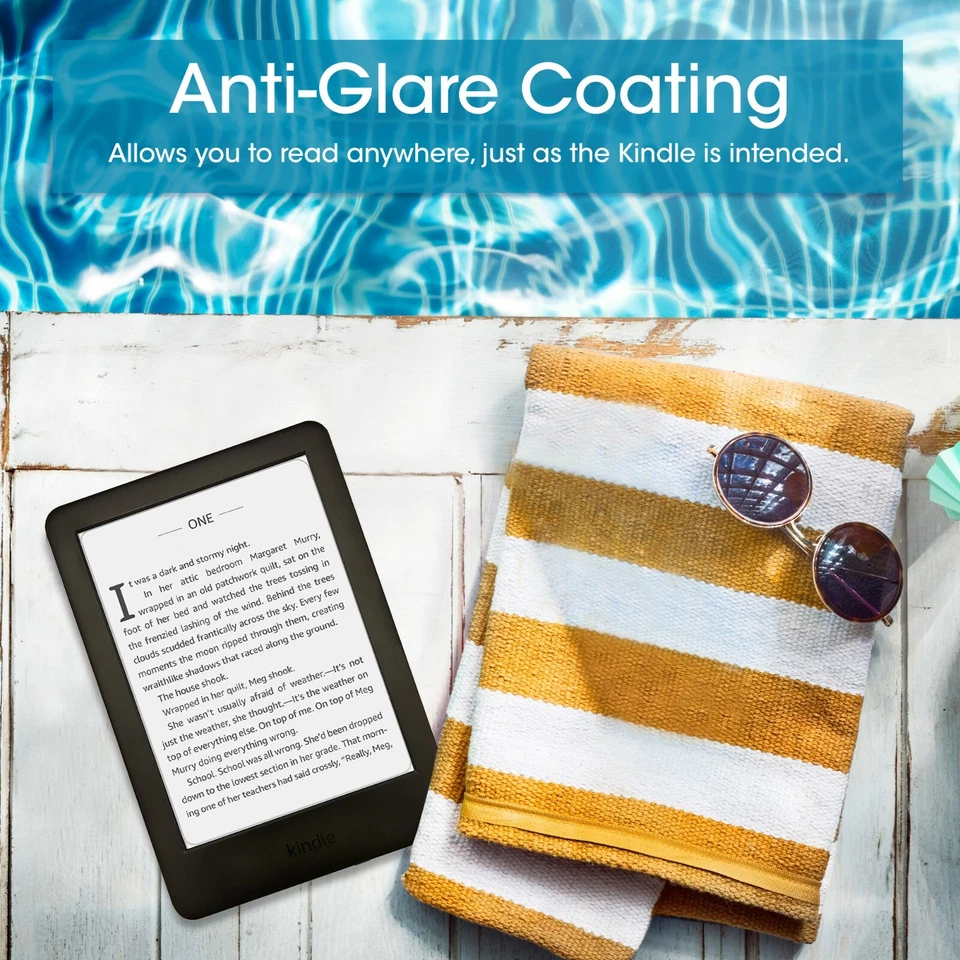 amFilm Matte Screen Protector Film for Amazon Kindle 2019 / Paperwhite (2 Pack) - Image 2 of 4