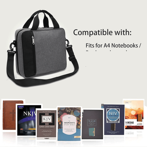 Bible Cover for Men and Women, large Bible Case and Organizer, Bible Carrying - Picture 5 of 6