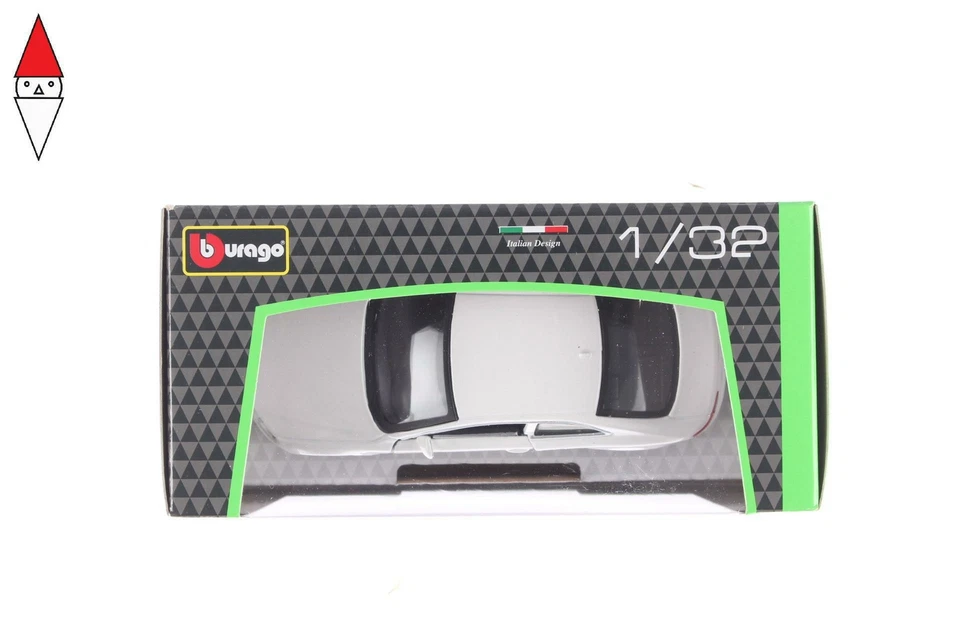 MODELLINO BBURAGO AUDI A5 1/32 BIANCA - Immagine 2 di 3