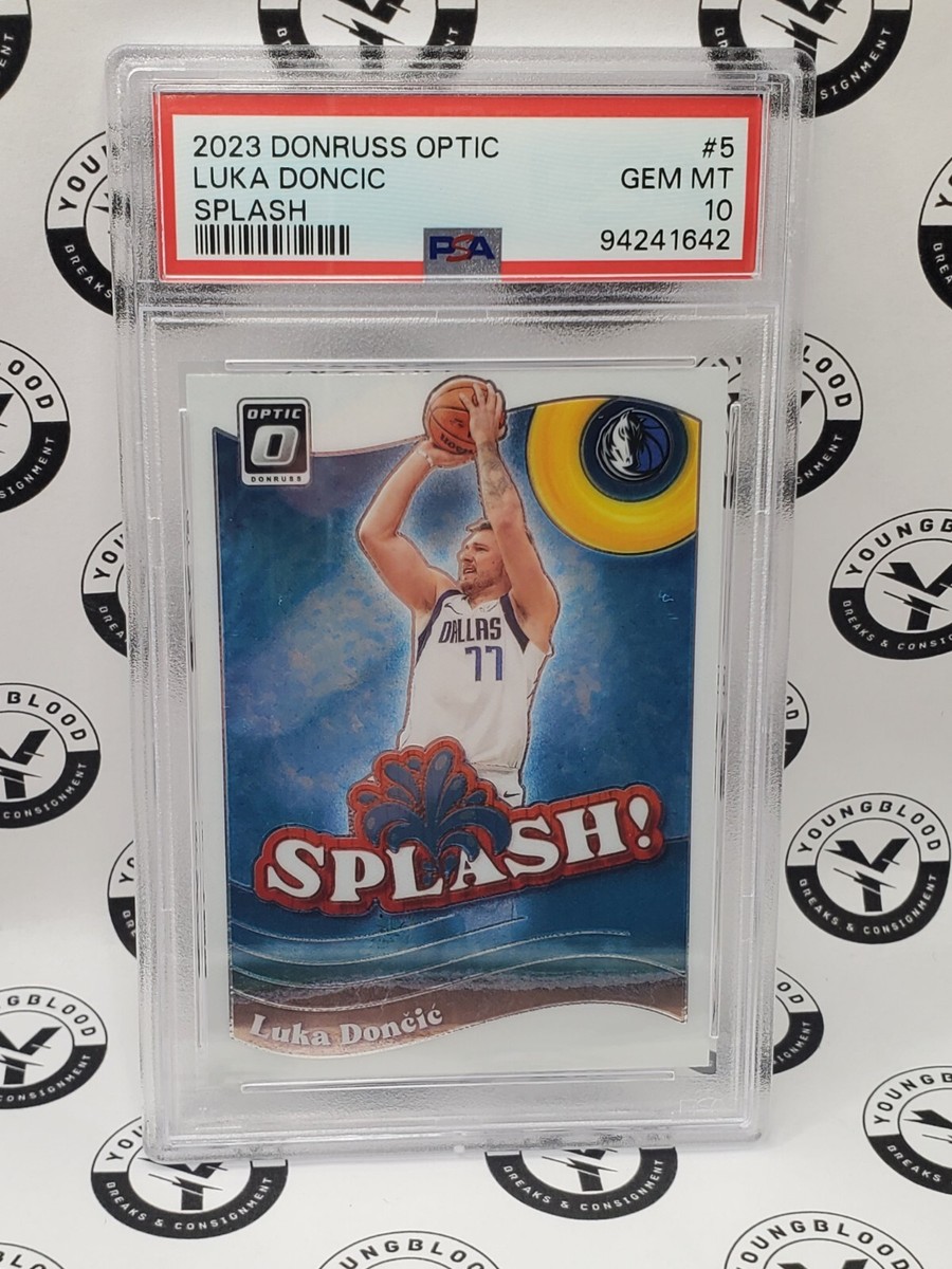 NBA カード Donruss Optic Luka Doncic PSA10 Luka Doncic 2023-24 Panini Donruss Optic #5 Splash PSA 10 | eBay