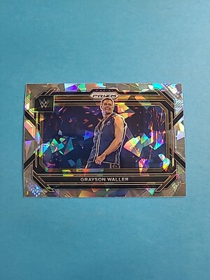 GRAYSON WALLER 2023 PANINI PRIZM CRACKED ICE PRIZM WWE WRESTLING CARD # 52 H8266