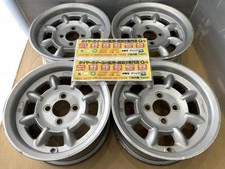 Jdm At That Time Minilite Aluminum Wheel 13 6j 27 Silver 4 Holes 100 No Tires