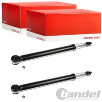2X Herth+Buss Gasdruck StoßDÄMpfer Hinten Li+Re Passend FüR Mitsubishi Colt Smar