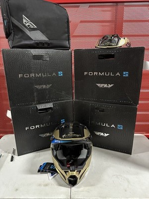 Fly Racing Formula S Legacy Carbon Fiber with Integrated Telemetry System Helmet