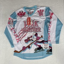 Pink Panther Hockey Jersey Headgear Classics 1963 Men’s Size S NWT $125 Retail