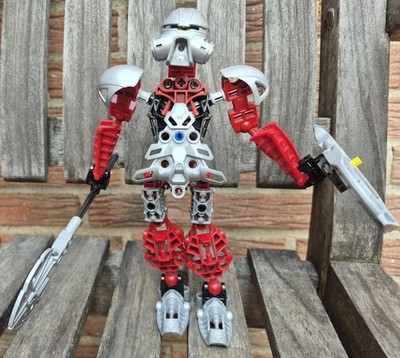 LEGO Bionicle TOA NORIK # 8763 aus dem Jahr 2005 ohne OVP 19 cm hoch