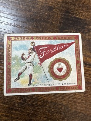 1909-1912 Murad Cigarettes College series- T 51-Fordham University-Baseball (b)