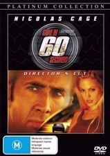 Gone in 60 Seconds (The Director's Cut, DVD, 2000) Region 4 FREE POST - SAME DAY