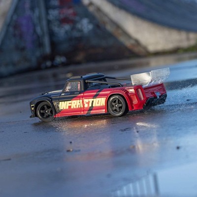 ARRMA 1/8 INFRACTION 223S DSC 4X4 RTR Brushless All-Road Street Bash Truck, Blac
