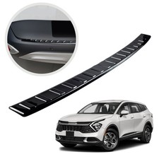 Ladekantenschutz für KIA Sportage V (NQ5E) 2022- Schwarzchrom Poliert