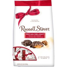 Russell Stover Pecan Delight Gusset Bag 16.10 Ounce 16.1 Pack of 1 