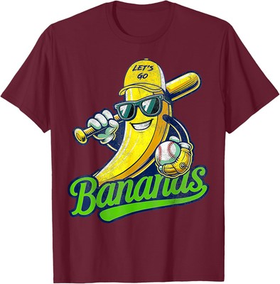 Graphic Bananas Proud Name Retro American Banana Unisex T-Shirt