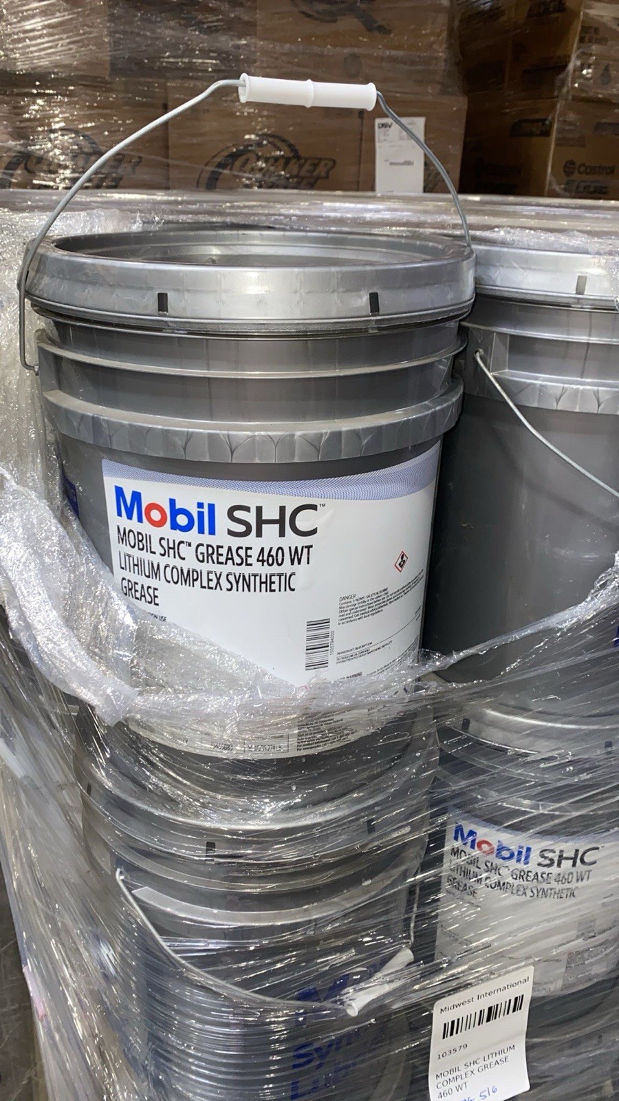 Mobil SHC 460 WT Synthetic Grease (5 Gal. Pail) Part # 10357