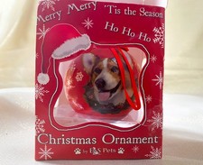 E  S Pets Welsh Corgi Lovers Dog Christmas Ornament