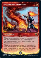 Pyromancer Ascension Light Play, English Magic the Gathering MTG Signature Spell