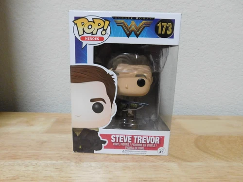 New Funko Pop Heroes DC Wonder Woman #173 Steve Trevor vinyl figure