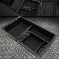 FOR 14-18 SILVERADO/SIERRA CENTER CONSOLE STORAGE BOX ARMREST ORGANIZER TRAY