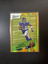 2021 SAQUON BARKLEY PANINI CLASSICS #54 TIMELESS TRIBUTES GOLD /99 SP RARE