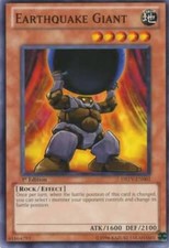 1x (NM) Earthquake Giant - DREV-EN001 - Common - Unlimited Edition  YuGiOh