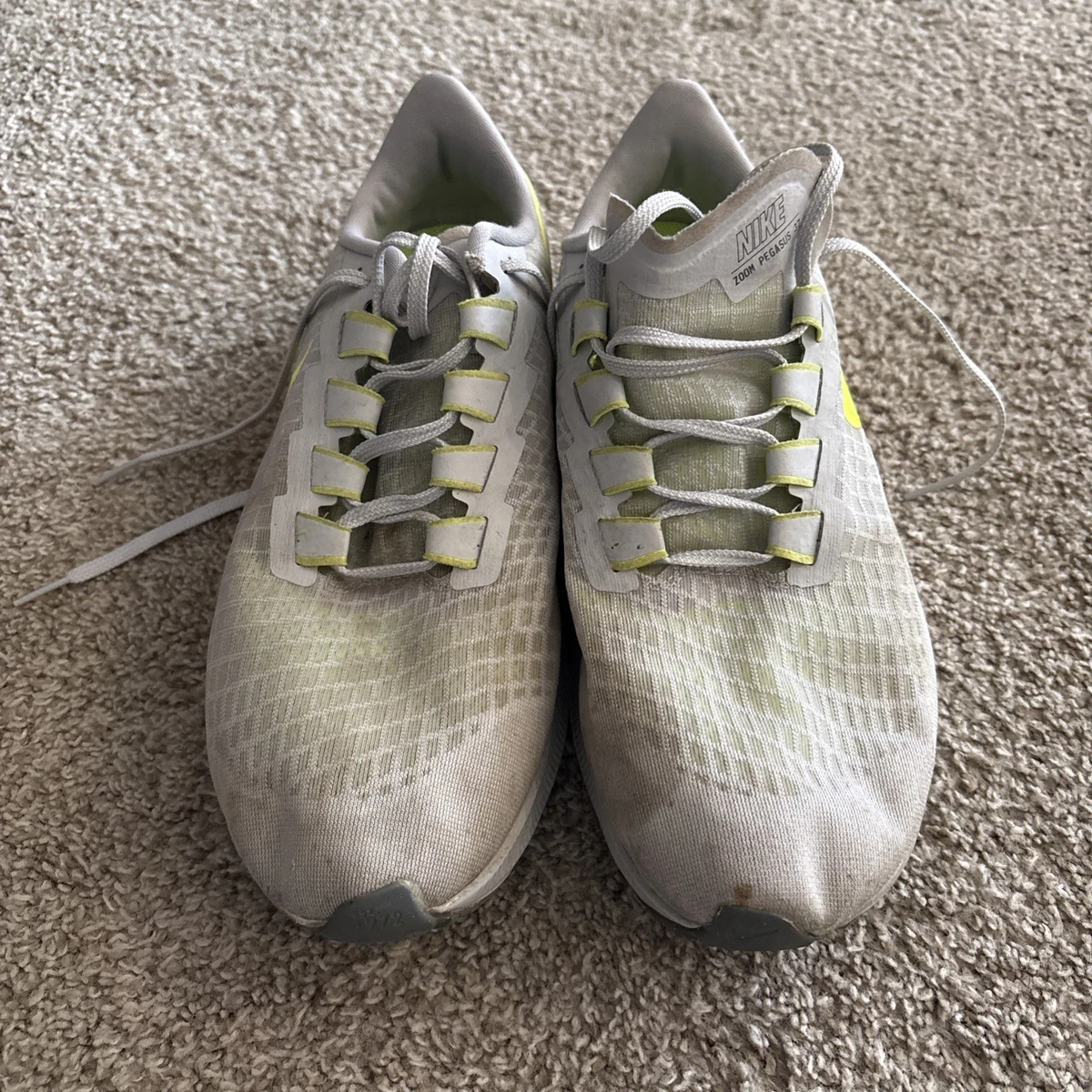 Nike Air Zoom Pegasus 37 Grey Fog Volt for Sale  display picture 2