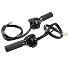 1" Handlebar Hand Grips w/Switches Controls For Harley Sportster XL Softail Dyna