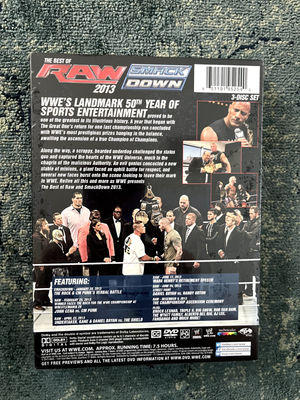 WWE: The Best of Raw and Smackdown 2013 (DVD, 2014, 3-Disc Set