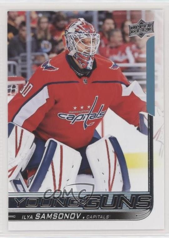2018-19 Upper Deck Young Guns Ilya Samsonov #463