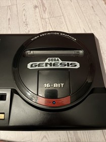 Sega Genesis Model 1 Console/Game NON NO TMSS High Def Graphics BLUE LED TESTED