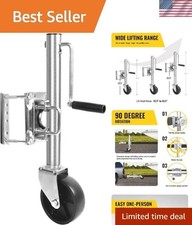 Effortless 10 Lift Trailer Jack With Side Wind Handle And 1000 Lb Capacity Effortless 10 Lift Trailer Jack With Side Wind Handle And 1000 Lb Capacity