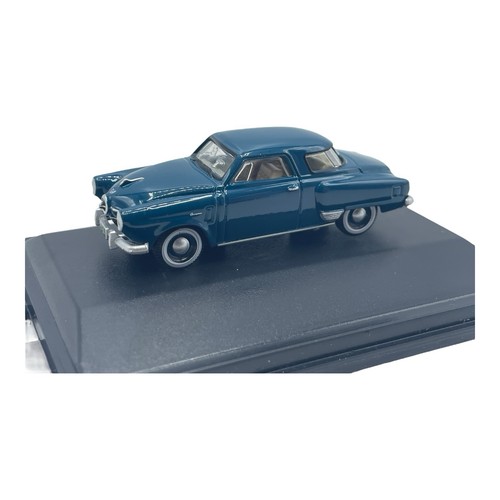 1950 Studebaker Champion Starlight Coupe Diecast car 1:87 Scale Oxford Aqua - Picture 2 of 24