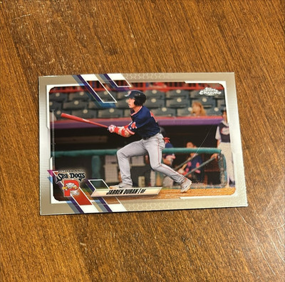 Jarren Duran 2021 Topps Pro Debut Chrome PDC-5 Boston Red Sox Sea Dogs
