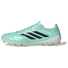 KI0600 adidas Copa Pure.4 Elite 2G 3G AG Soccer Shoes Low-Top Mint Green Black