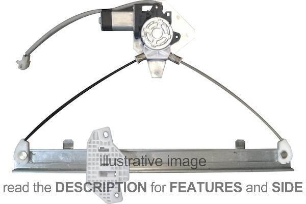 Window Lifter Electric Front Hyundai Atos Prime 1999-2008 Left Side 5 Doors