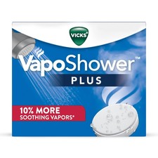 Shower Steamers Eucalyptus Menthol Vapor Tablets Aromatherapy 12 Count Vicks
